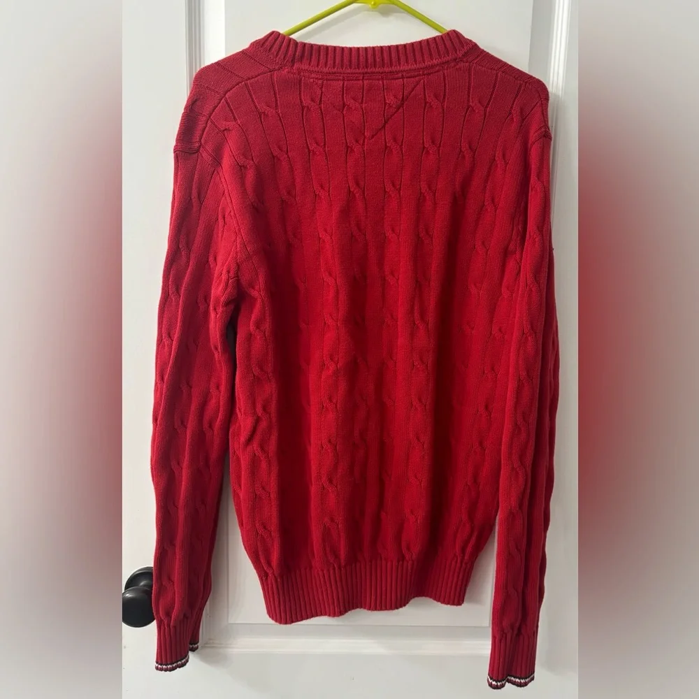 Tommy Hilfiger Knit Red Sweater
